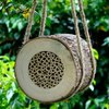 Pollinating Bee Log - Nest Box for Solitary, Mason, Leafcutter Bees