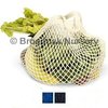 Organic Cotton String Bag Long Handle Turtle Bags - Reusable Bag
