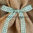 Christmas Hessian Sack + Ribbon, Close Weave Gift Bag, Stocking, Santa
