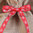 Christmas Hessian Sack + Ribbon, Close Weave Gift Bag, Stocking, Santa