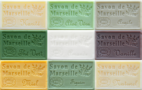 Savon de Marseille Neutral Fragrances - Boxed Set of 9 x 125g French Soap