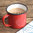 Enamel Mug Large (Available in White, Blue, Green & Red)