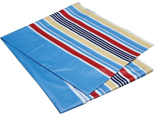 2 Pack Patterned Table Cloths, Printed Plastic - Party Picnic Barbecue