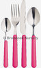 Colourful Stainless Steel Cutlery - Everyday, Picnic, Camping, Party