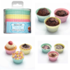 Pretty Silicone Cupcake Cases for Fairy Cakes, Buns & Muffins