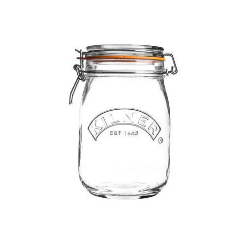 Kilner Clip Top Jar - 1 Litre - Jams, Pickles & Preserves